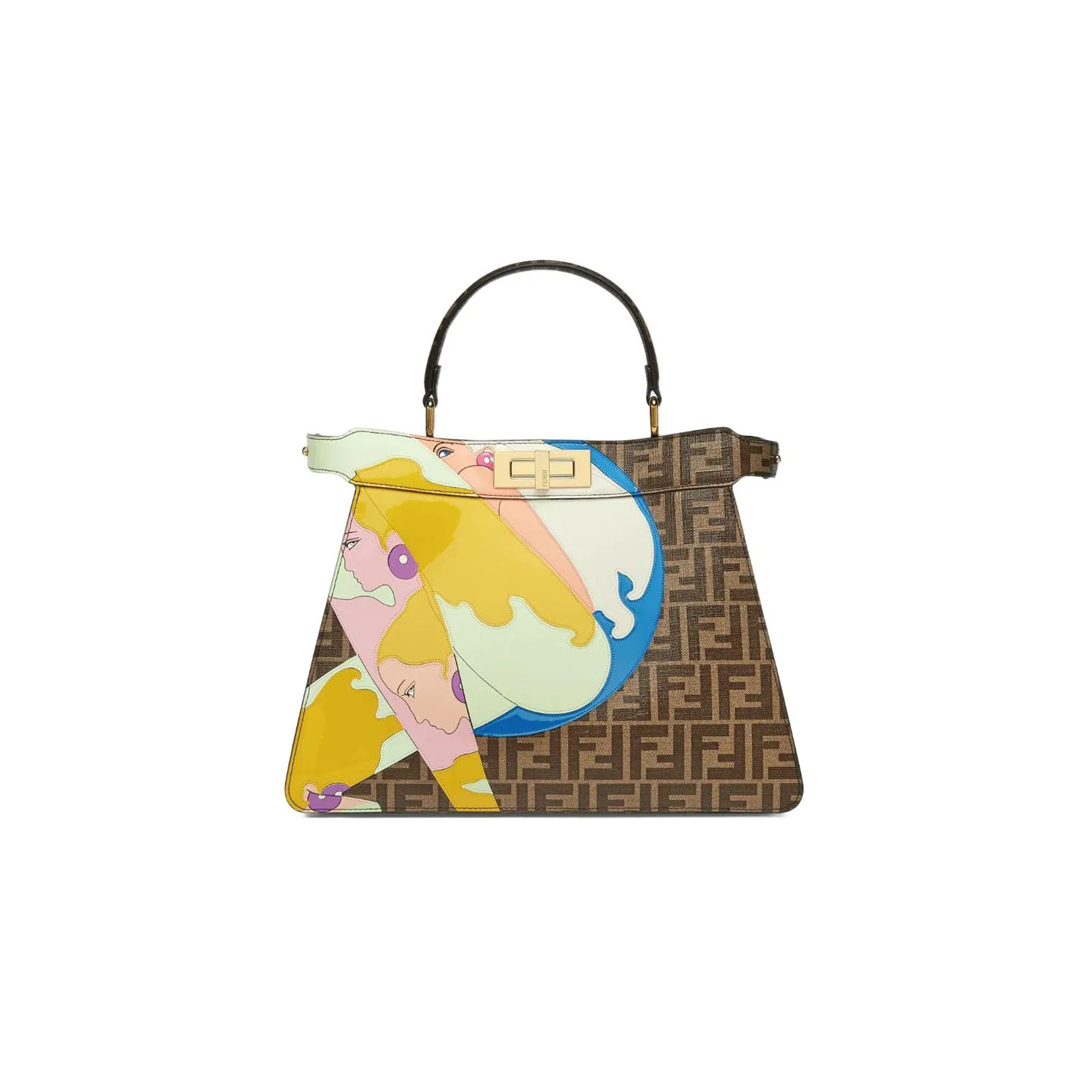 F**di peekaboo iseeu tote 8bn321ajhrf1hby (18*13*6.5m)